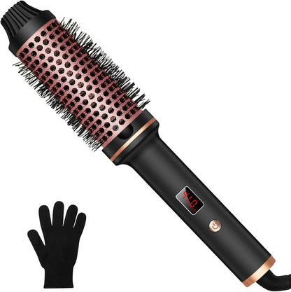 3-in-1 Professional Thermal Hair Brush – Straighten, Curl & Volumize Effortlessly